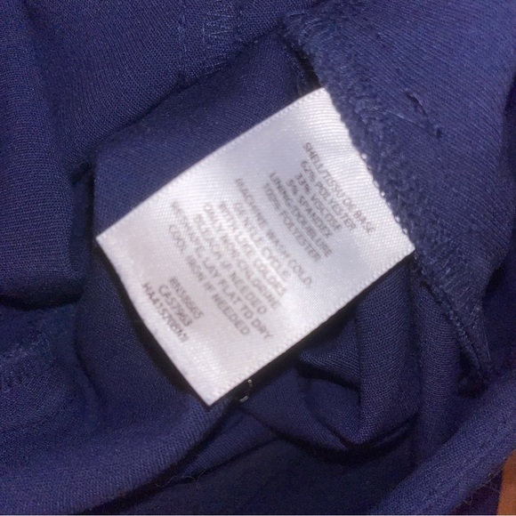 SALE‼️ EUC Halogen navy wide leg pants - Picture 5 of 6